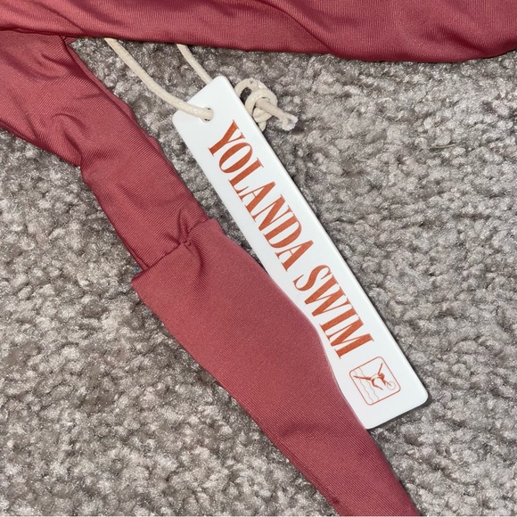 Yolanda Swimwear Clay Size Medium NWT - Picture 5 of 8